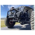 Newalthlete Premium Stubby Black Powder Coat Front Winch HD Bumper with Hoop for 1997-2006 Jeep Wrangler NE1871657